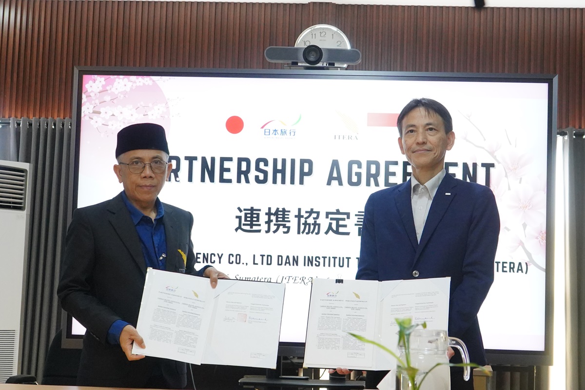 Itera dan Nippon Travel Agency Kerja Sama Bidang Perkeretaapian dan Pariwisata