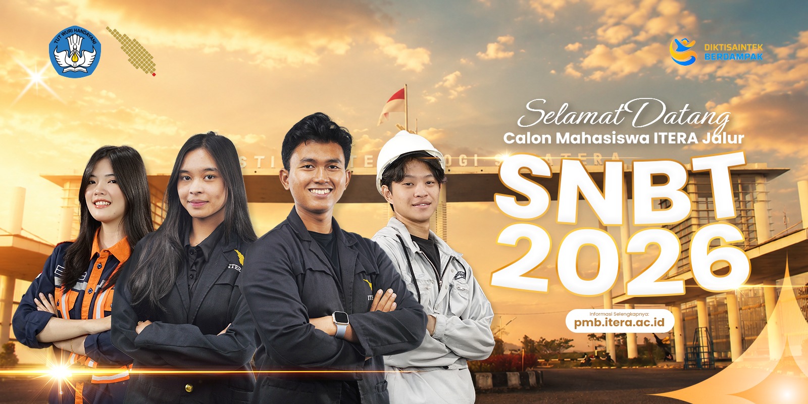 Itera Terima 3.524 Mahasiswa Baru Jalur SNBT, Pendaftaran Jalur Mandiri Masih Dibuka