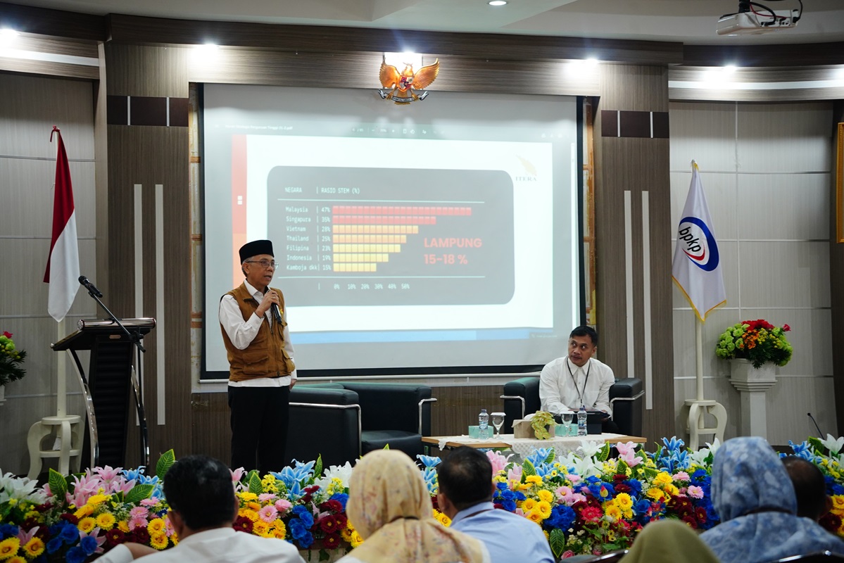 You are currently viewing Rektor Itera Paparkan Peran Strategis Perguruan Tinggi dalam Peningkatan IPM di BPKP Lampung