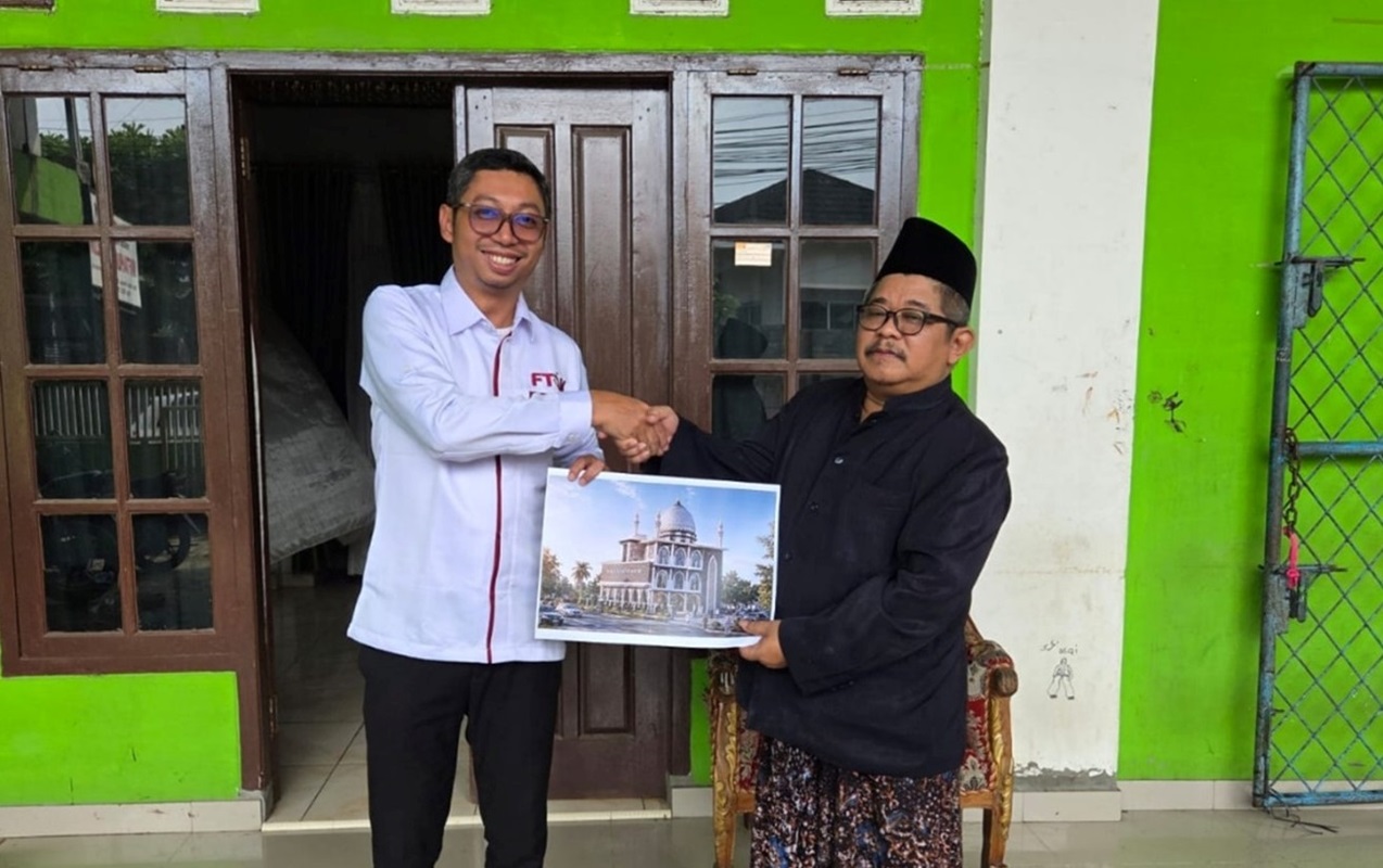 Wujud Kampus Berdampak, Dosen Arsitektur Itera Rancangan Desain Masjid Baitun Nur