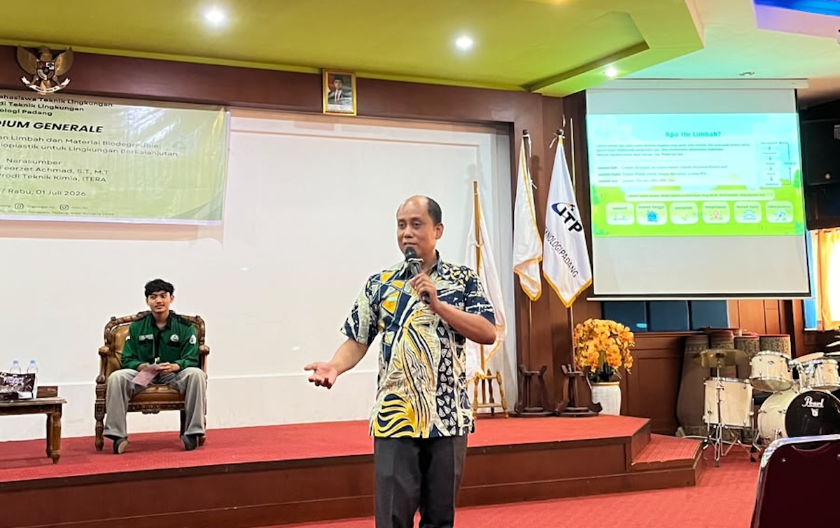 Dosen Teknik Kimia Itera Dorong Solusi Masalah Lingkungan melalui Inovasi Karet Alam dan Bioplastik