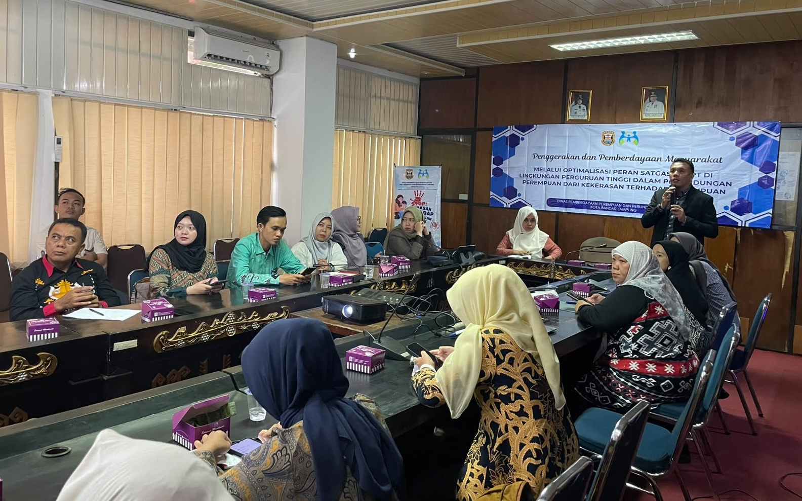 Dukung Kampus Aman, Satgas PPKPT Itera Perkuat Sinergi dengan Dinas PPPA Bandar Lampung