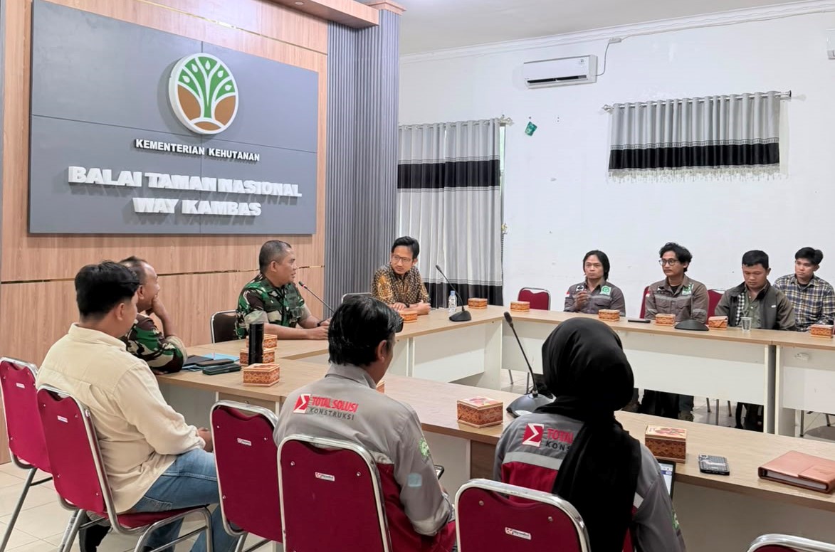 Itera dan TNWK Bahas Kolaborasi Mitigasi Konflik Manusia dan Gajah Sumatera