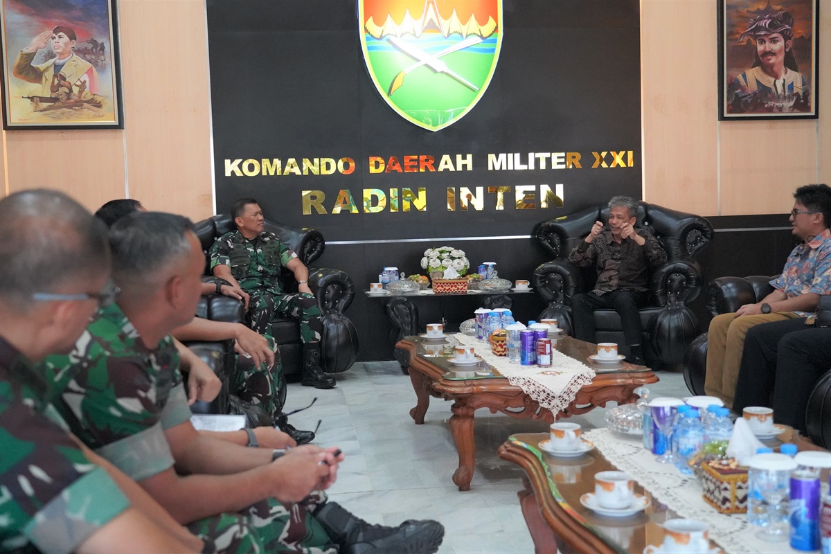 You are currently viewing Itera Jajaki Kolaborasi dengan Kodam XXI/Radin Inten