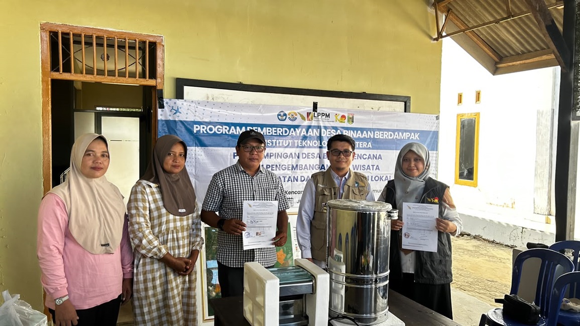You are currently viewing Itera Dampingi Pengembangan Desa Wisata dan UMKM Braja Kencana Lampung Timur