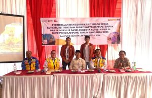 Read more about the article Dosen Teknik Sipil Itera Jadi Instruktur Sertifikasi Tenaga Kerja Konstruksi Program Padat Karya
