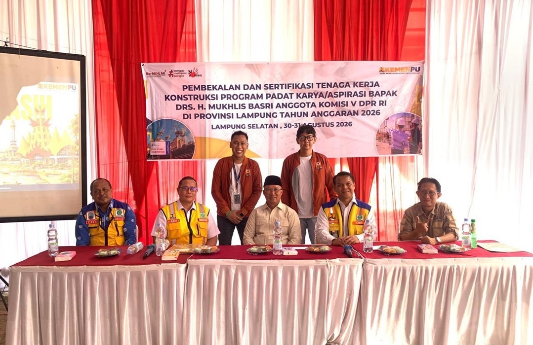 You are currently viewing Dosen Teknik Sipil Itera Jadi Instruktur Sertifikasi Tenaga Kerja Konstruksi Program Padat Karya