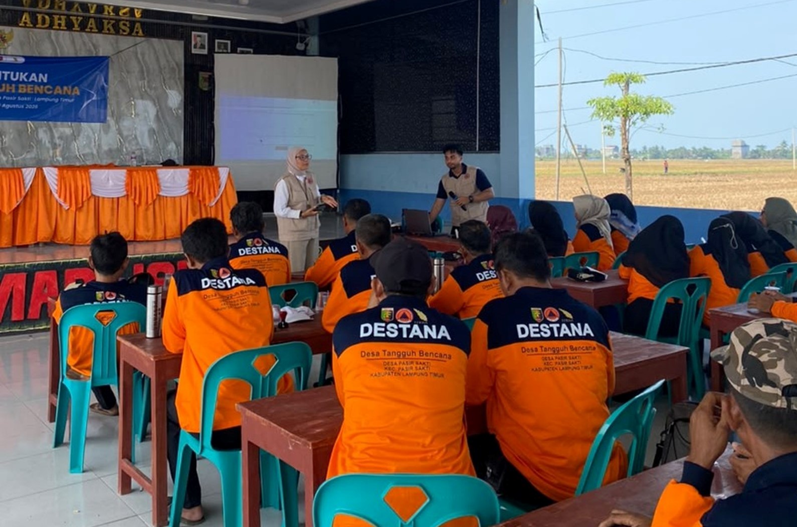 You are currently viewing BPBD Lampung Gandeng Itera Bentuk Desa Tangguh Bencana di Pasir Sakti