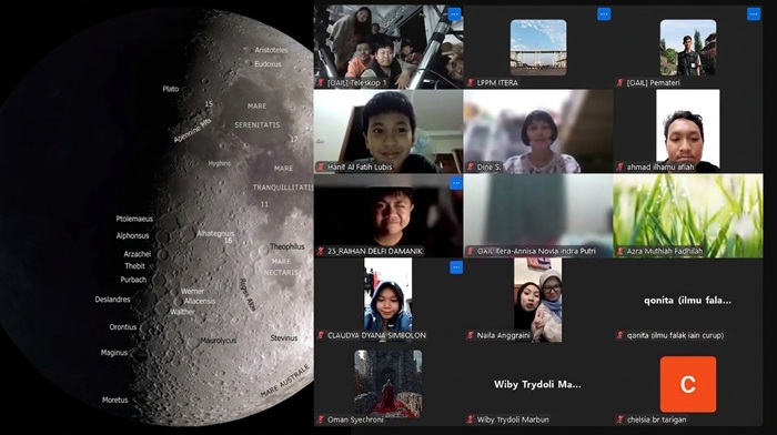 You are currently viewing OAIL Gelar Pengamatan Bulan Virtual Peringati International Observe the Moon Night 2026