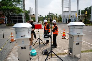 Read more about the article Itera Pantau Kualitas Udara di Tengah Paparan Abu Vulkanik GAK