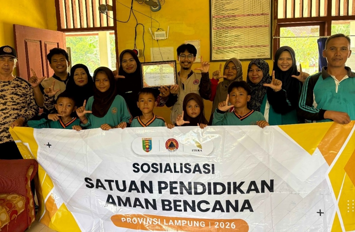 You are currently viewing Kenalkan Risiko Bencana, Itera dan BPBD Lampung Edukasi Pelajar di Lamsel