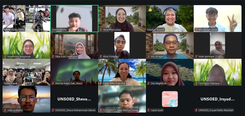 You are currently viewing Satu Kelas, Empat Kampus, Dua Negara: Teknik Fisika Itera Gelar Joint Class Internasional