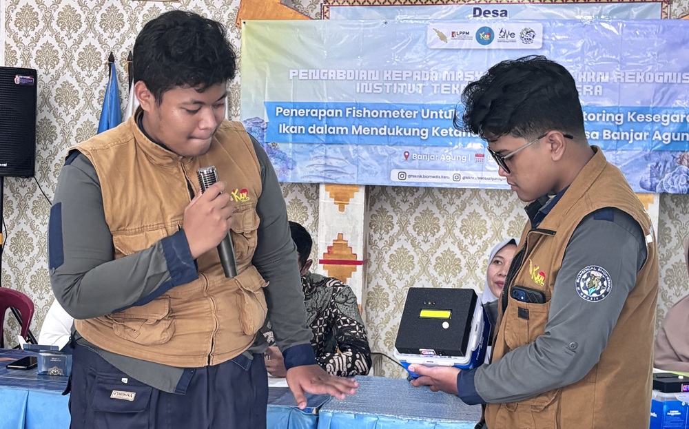 You are currently viewing Tim Teknik Biomedis Itera Kenalkan Fishometer untuk Deteksi Kesegaran Ikan