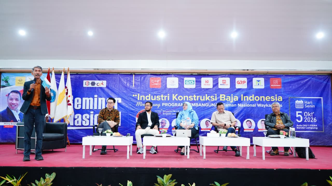 You are currently viewing Teknik Sipil FTIK Itera Gelar Seminar Nasional Dukung Pembangunan Taman Nasional Way Kambas